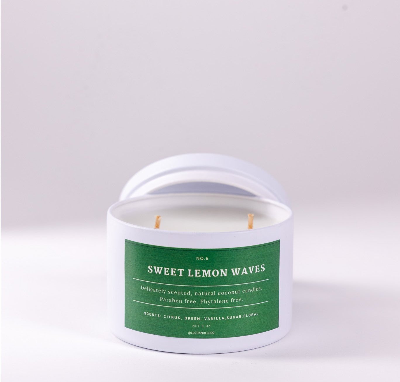 Sweet Lemon Waves Candle